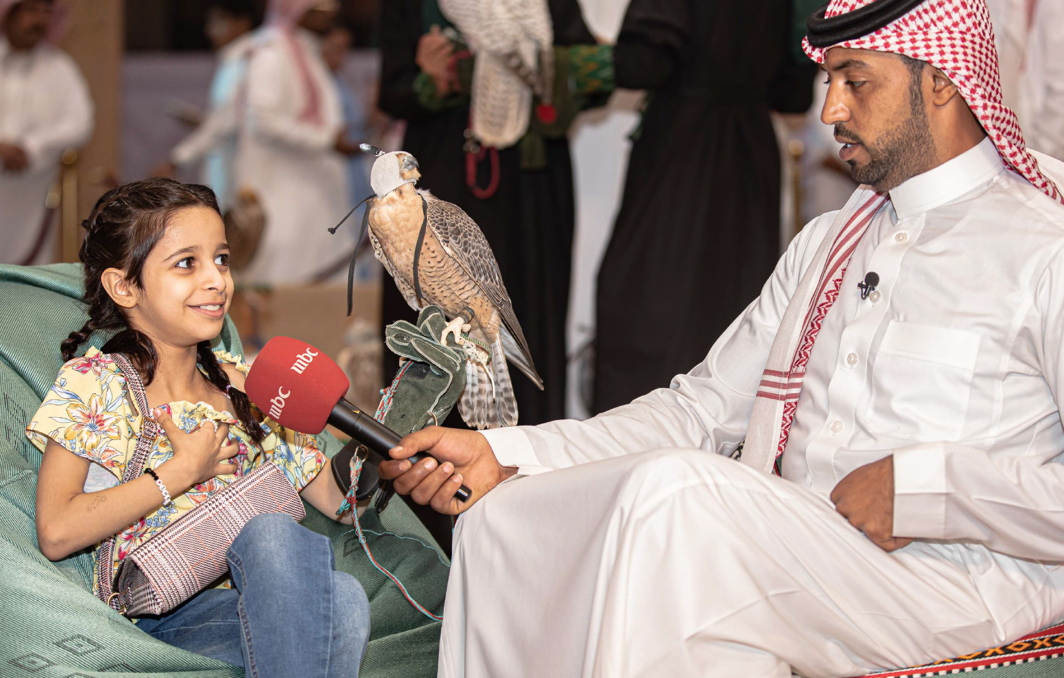 The Youngest Female Falconer